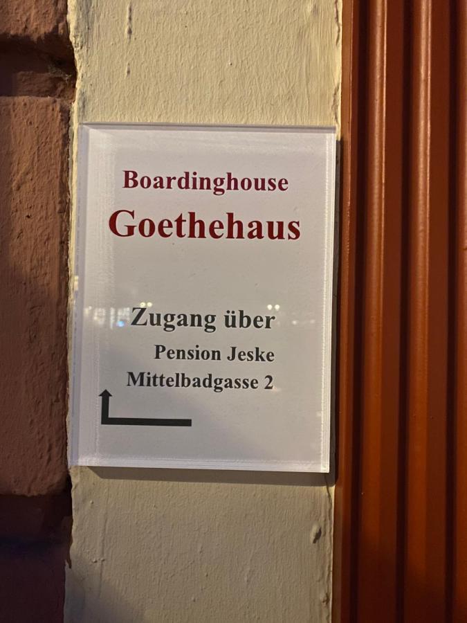 Apartmán Boardinghouse Goethehaus Heidelberg Exteriér fotografie
